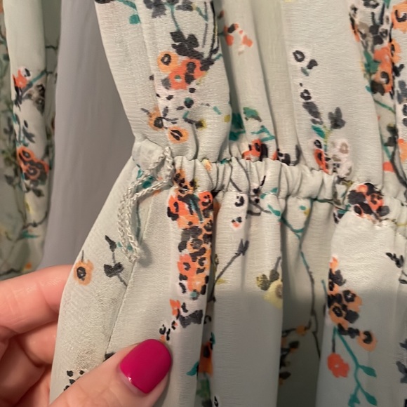 NWT Loft Outlet Petites. Size SP floral midi dress - Picture 4 of 17